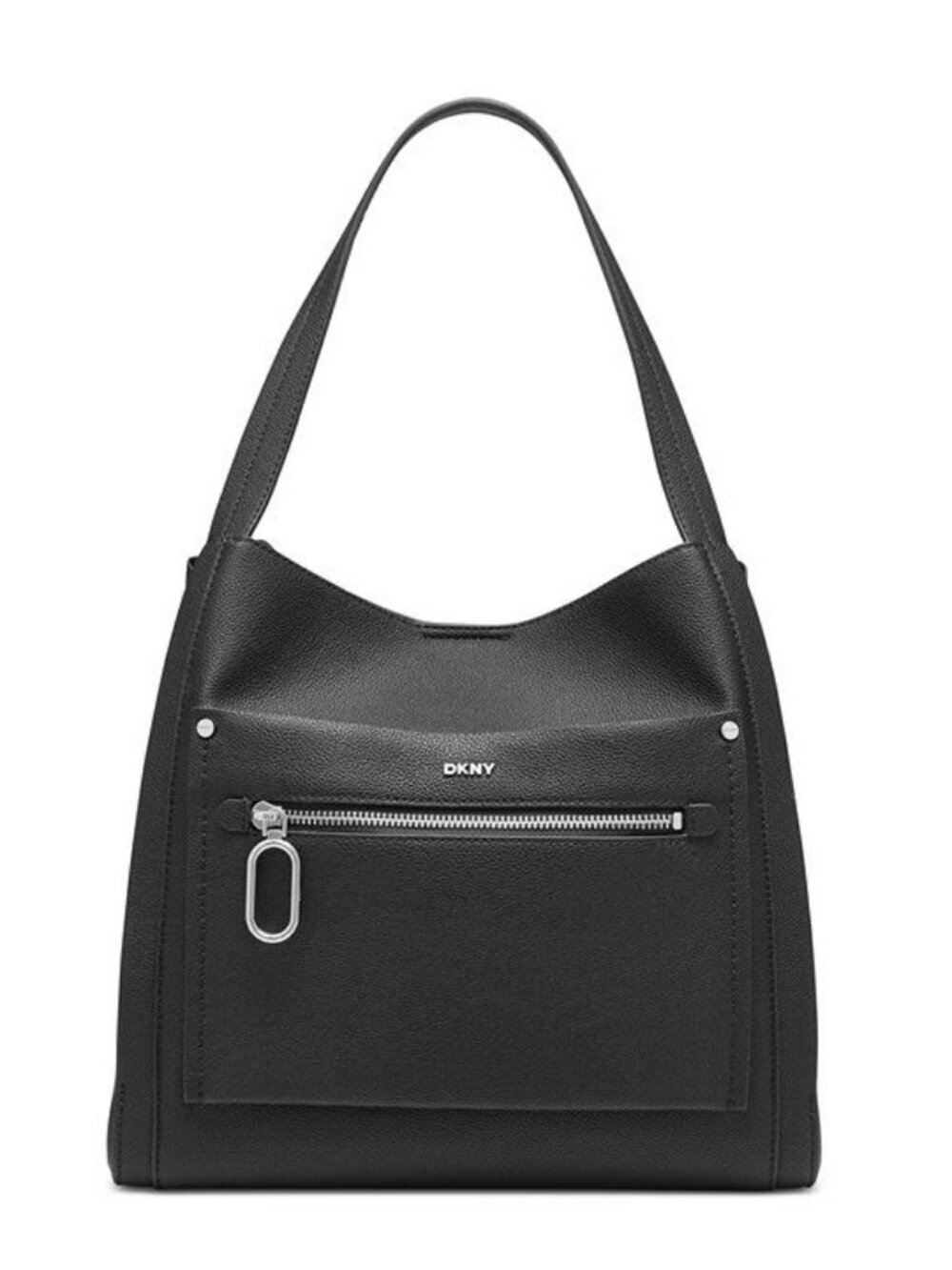 DKNY Nala Women's Magnetic Closure Medium Size Black Hobo (MSRP $198)
